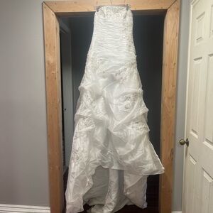 Mori Lee White Bridal Gown